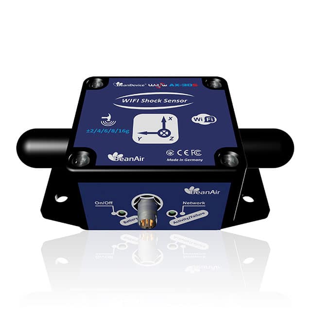 BND-WILOW-AX-3D-10G-EHR Beanair GmbH  Motion Sensors - Accelerometers