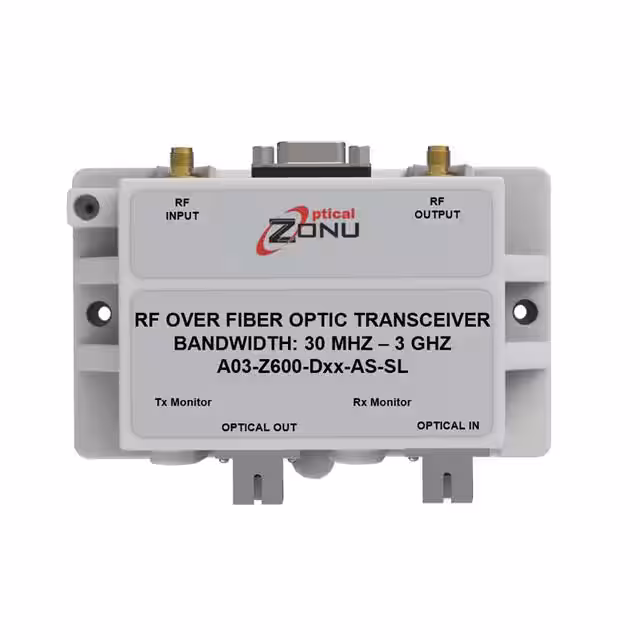 A03-Z600-D53-AS-SL Optical Zonu Corporation  RF Receiver Transmitter and Transceiver Finished Units