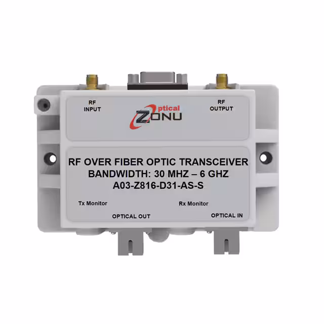 A03-Z816-D31-AS-S Optical Zonu Corporation  RF Receiver Transmitter and Transceiver Finished Units