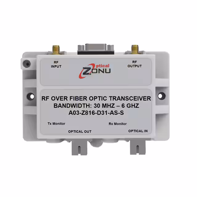 A03-Z816-D31-AS-SL Optical Zonu Corporation  RF Receiver Transmitter and Transceiver Finished Units