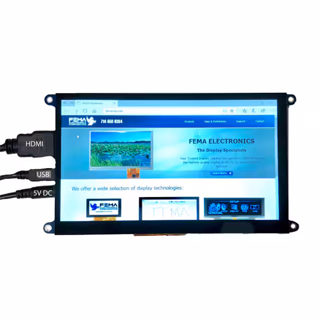 GM1024600S-70-TIX2-HTGG-HDMI-KIT FEMA Electronics  Moduli di visualizzazione - LCD OLED Grafico