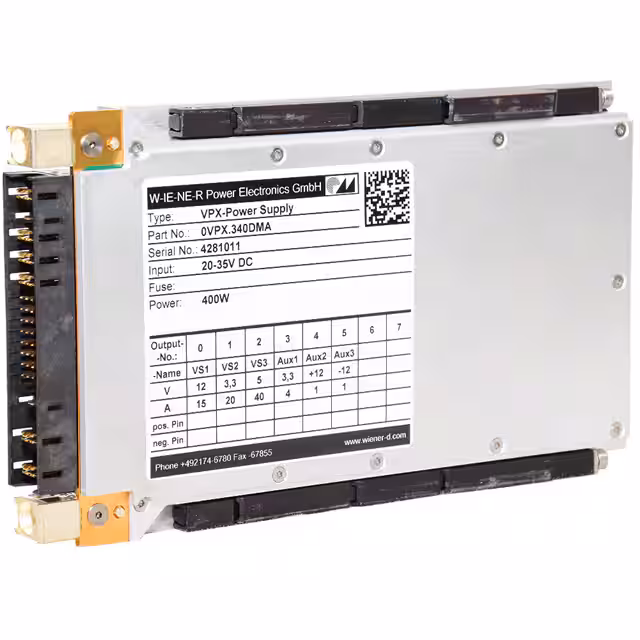 0VPX.340DMA_P W-IE-NE-R Power Electronics  Convertisseurs DC DC