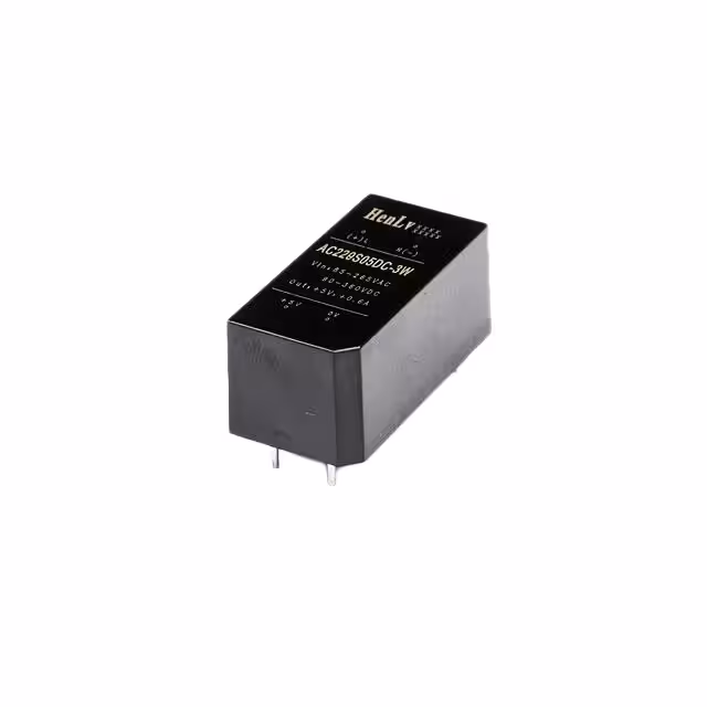 AC220D05DC-3W HenLv Power  AC DC Converters