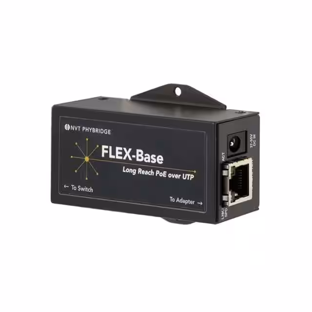 NV-FLXBSE-1X NVT Phybridge  Power over Ethernet (PoE)