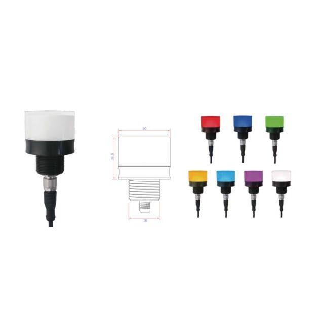 H50-101BN-7COLORS Otennlux Balises d'éclairage empilables et composants