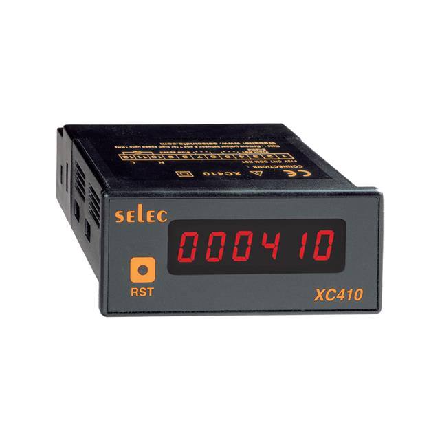 XC410-CU-ROHS Selec Controls USA Inc. Compteurs de panneaux - Compteurs horaires