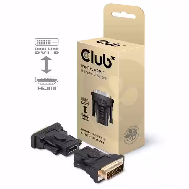 CAA-DMD>HFD3 Club3D  USB DVI HDMI Connector Adapters
