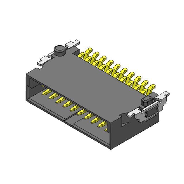 GBED204-1079B001C1AD Greenconn  Embases à broches mâles