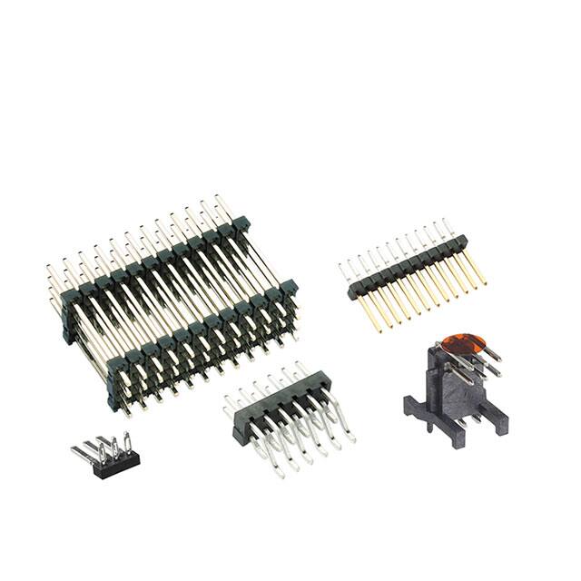 CSFC206-0702B001R1AF Greenconn  Headers Male Pins