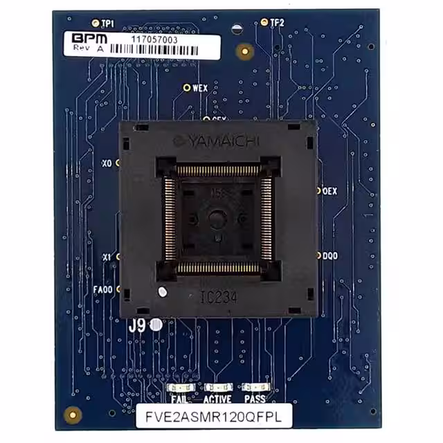 FVE2ASMR120QFPL BPM Microsystems  Adaptateurs de programmation Sockets