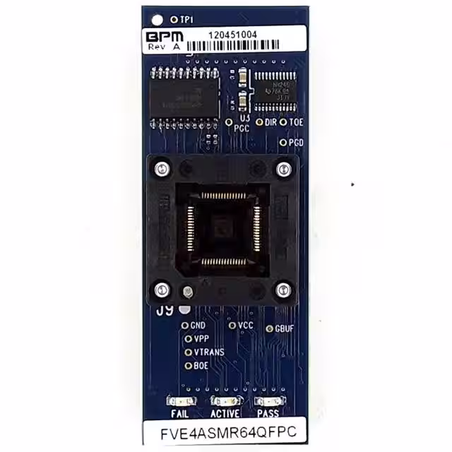 FVE2ASMR176QFPD BPM Microsystems  Adaptateurs de programmation Sockets