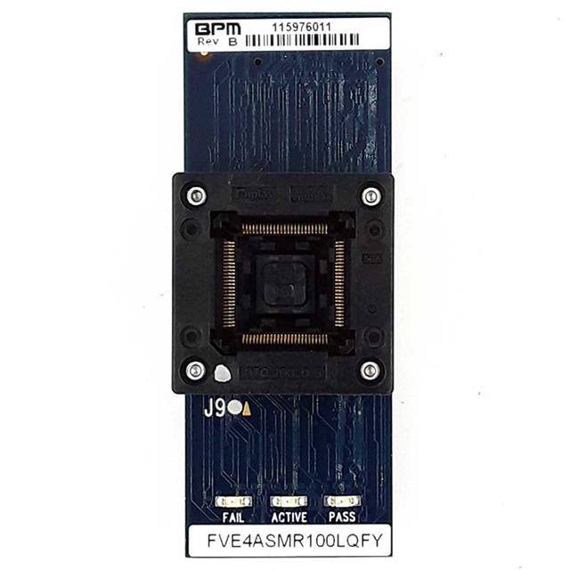 FVE4ASMR100LQFY BPM Microsystems  Adaptateurs de programmation Sockets