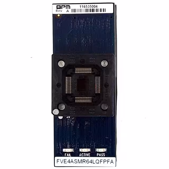FVE4ASMR64LQFPKC BPM Microsystems  Adaptateurs de programmation Sockets