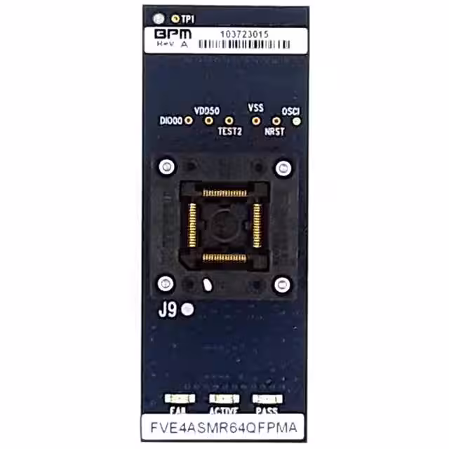 FVE4ASMR64QFPY BPM Microsystems  Adaptateurs de programmation Sockets