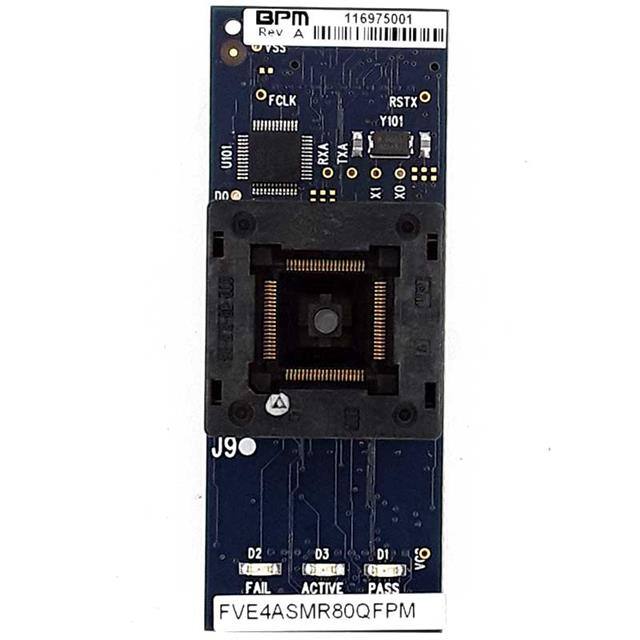 FVEASMR100LQPZ BPM Microsystems  Adaptateurs de programmation Sockets