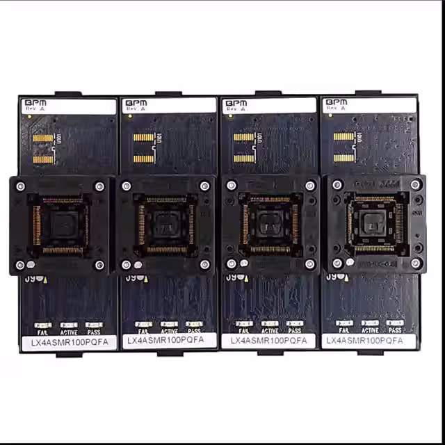 FX4ASMR100QFPA BPM Microsystems  Adaptateurs de programmation Sockets