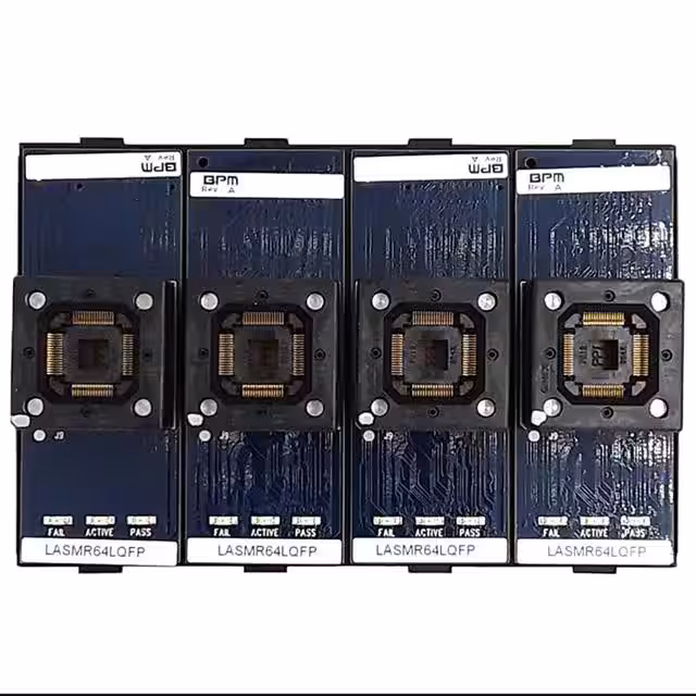 FX4ASMR64LQFPTA BPM Microsystems  Adaptateurs de programmation Sockets