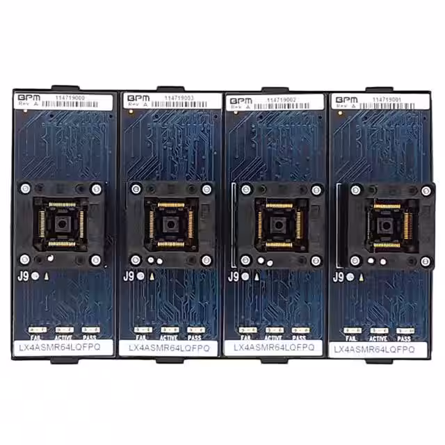 FX4SMR64LQFPQ BPM Microsystems  Adaptateurs de programmation Sockets