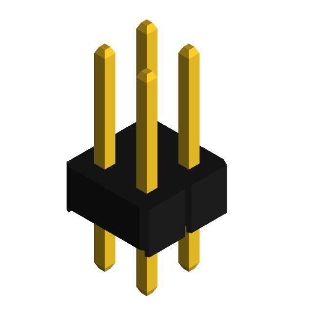 PHED-DS004G1ABOGA-A006 SUPERIOR TECH  Embases à broches mâles