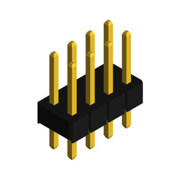 PHED-DS008G1ABOGA-A006 SUPERIOR TECH  Headers Male Pins