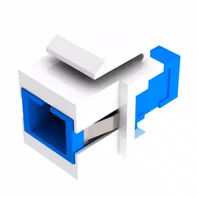 264-KMB01-3Z-WH Vertical Cable  Keystone Inserts