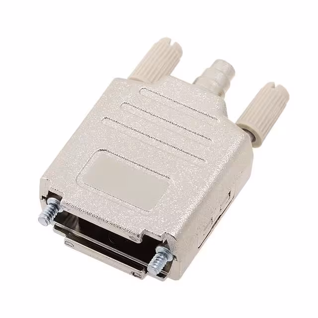 6260-0105-01 Encitech Connectors AB  Capots de connecteurs D-Sub en forme de D