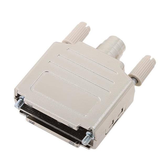 6260-0105-02 Encitech Connectors AB  Capots de connecteurs D-Sub en forme de D