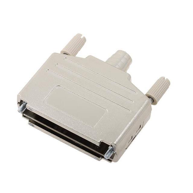 6260-0105-03 Encitech Connectors AB  Carcasas traseras para conectores D-Sub en forma de D