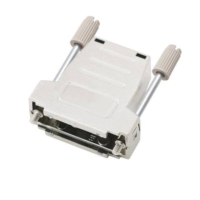 6260-0106-21 Encitech Connectors AB  Capots de connecteurs D-Sub en forme de D