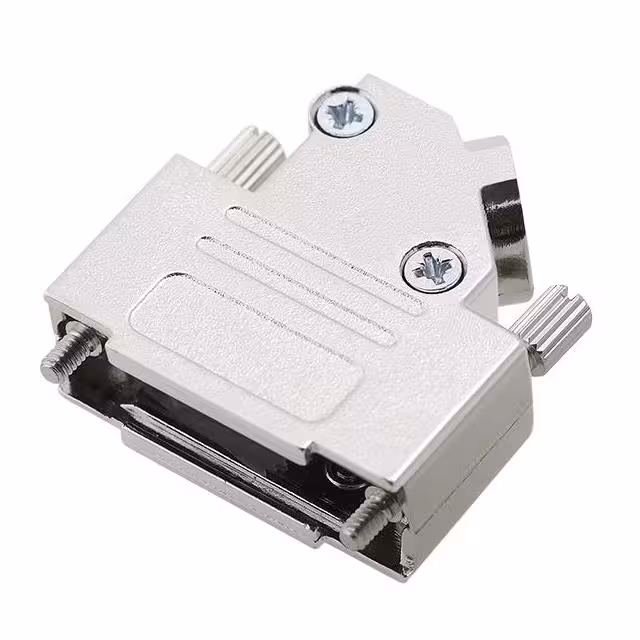 6560-0106-12 Encitech Connectors AB  Carcasas traseras para conectores D-Sub en forma de D