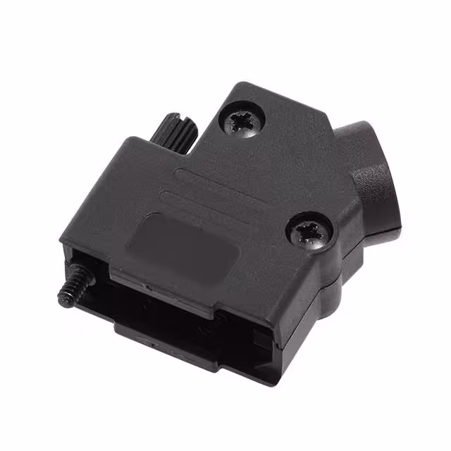 6560-0107-11 Encitech Connectors AB  Capots de connecteurs D-Sub en forme de D