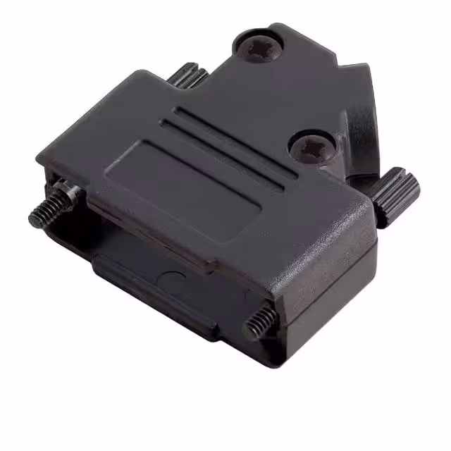 6560-0107-12 Encitech Connectors AB  Capots de connecteurs D-Sub en forme de D
