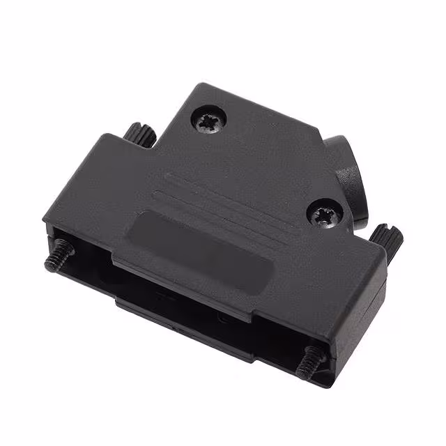 6560-0107-13 Encitech Connectors AB  Capots de connecteurs D-Sub en forme de D