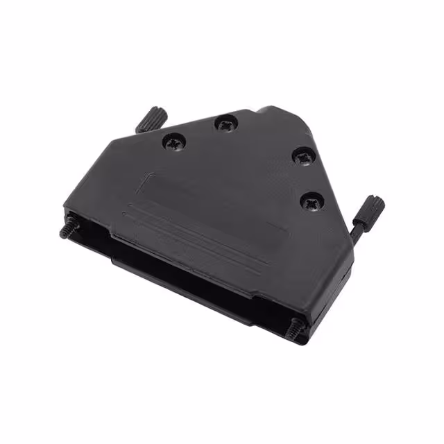 6560-0108-04 Encitech Connectors AB  Capots de connecteurs D-Sub en forme de D