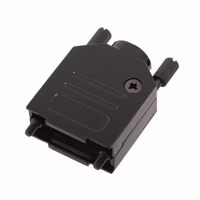 6560-0115-01 Encitech Connectors AB  Capots de connecteurs D-Sub en forme de D