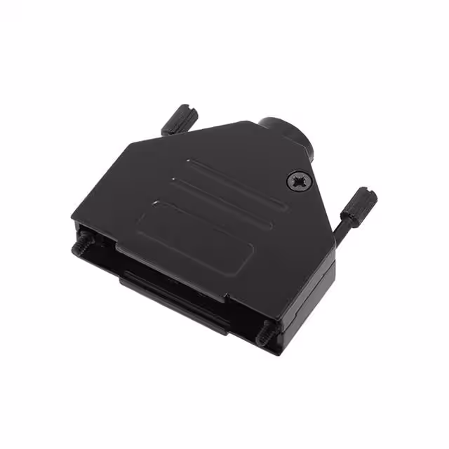 6560-0115-03 Encitech Connectors AB  Capots de connecteurs D-Sub en forme de D