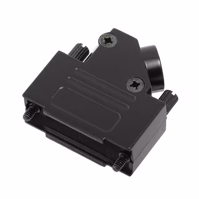 6560-0116-12 Encitech Connectors AB  Capots de connecteurs D-Sub en forme de D