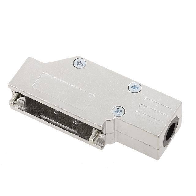 6560-0501-02 Encitech Connectors AB  Capots de connecteurs D-Sub en forme de D