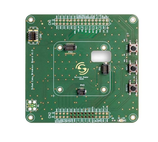 SIRAD EASY R4 BREAKOUT-BOARD Silicon Radar GmbH  Cartes d'évaluation - Cartes d'extension Cartes filles