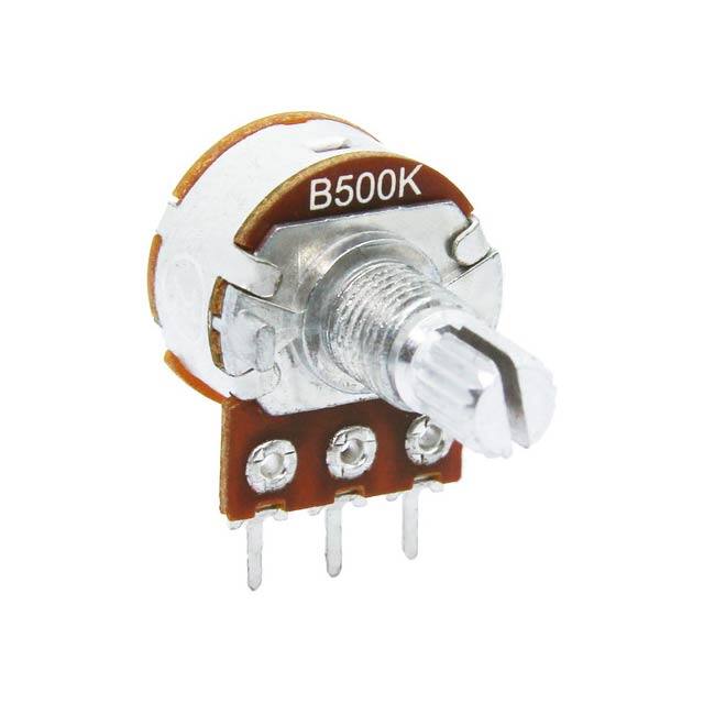 F16K-SV0Q2CB500K Favorelectronics  Rotary Potentiometers Rheostats