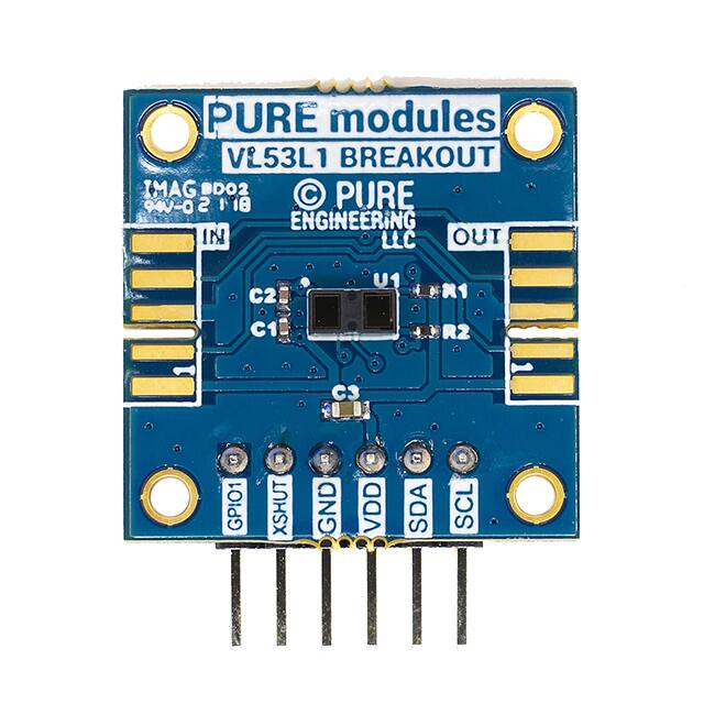 PM-VL53L1DISTANCE GroupGets LLC  Cartes d'évaluation - Capteurs