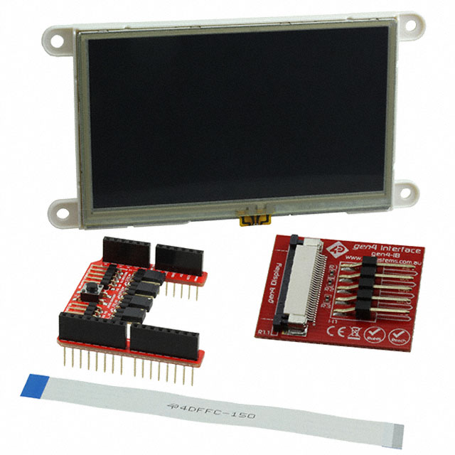 GEN4-ULCD-43DT-SB-AR 4D Systems Pty Ltd  Modules d'affichage - LCD OLED Graphic