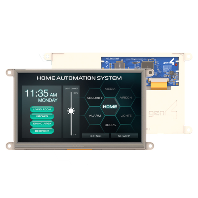 GEN4-4DPI-70T 4D Systems Pty Ltd  Modules d'affichage - LCD OLED Graphic