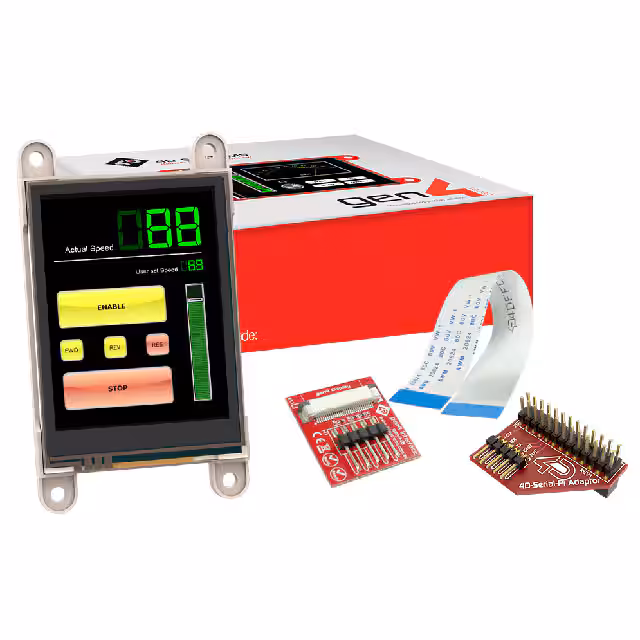 GEN4-ULCD-28DT-PI 4D Systems Pty Ltd  Modules d'affichage - LCD OLED Graphic