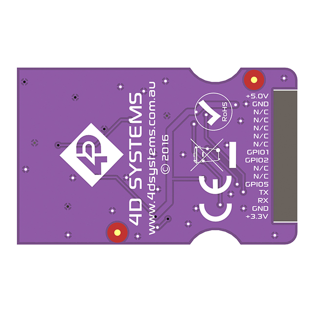 MOTG MP3 4D Systems Pty Ltd  Cartes d'évaluation - Cartes d'extension Cartes filles