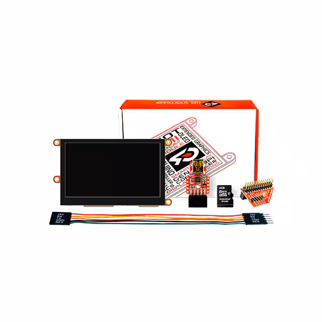 SK-43DCT-PI 4D Systems Pty Ltd  Modules d'affichage - LCD OLED Graphic