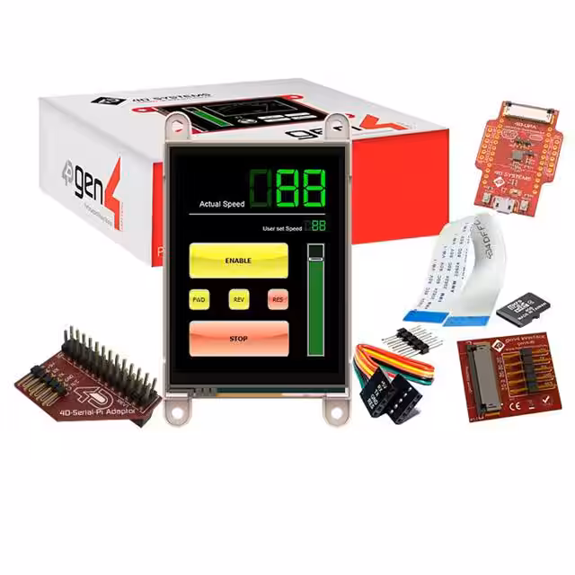 SK-GEN4-28D-PI 4D Systems Pty Ltd  Modules d'affichage - LCD OLED Graphic