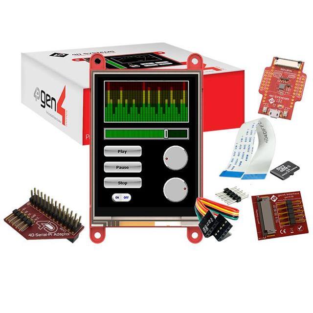 SK-GEN4-32PT-PI 4D Systems Pty Ltd  Modules d'affichage - LCD OLED Graphic