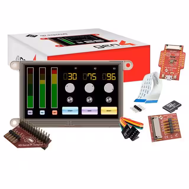 SK-GEN4-43D-PI 4D Systems Pty Ltd  Modules d'affichage - LCD OLED Graphic