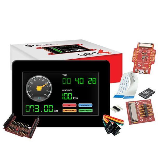 SK-GEN4-43DCT-CLB-AR 4D Systems Pty Ltd  Modules d'affichage - LCD OLED Graphic